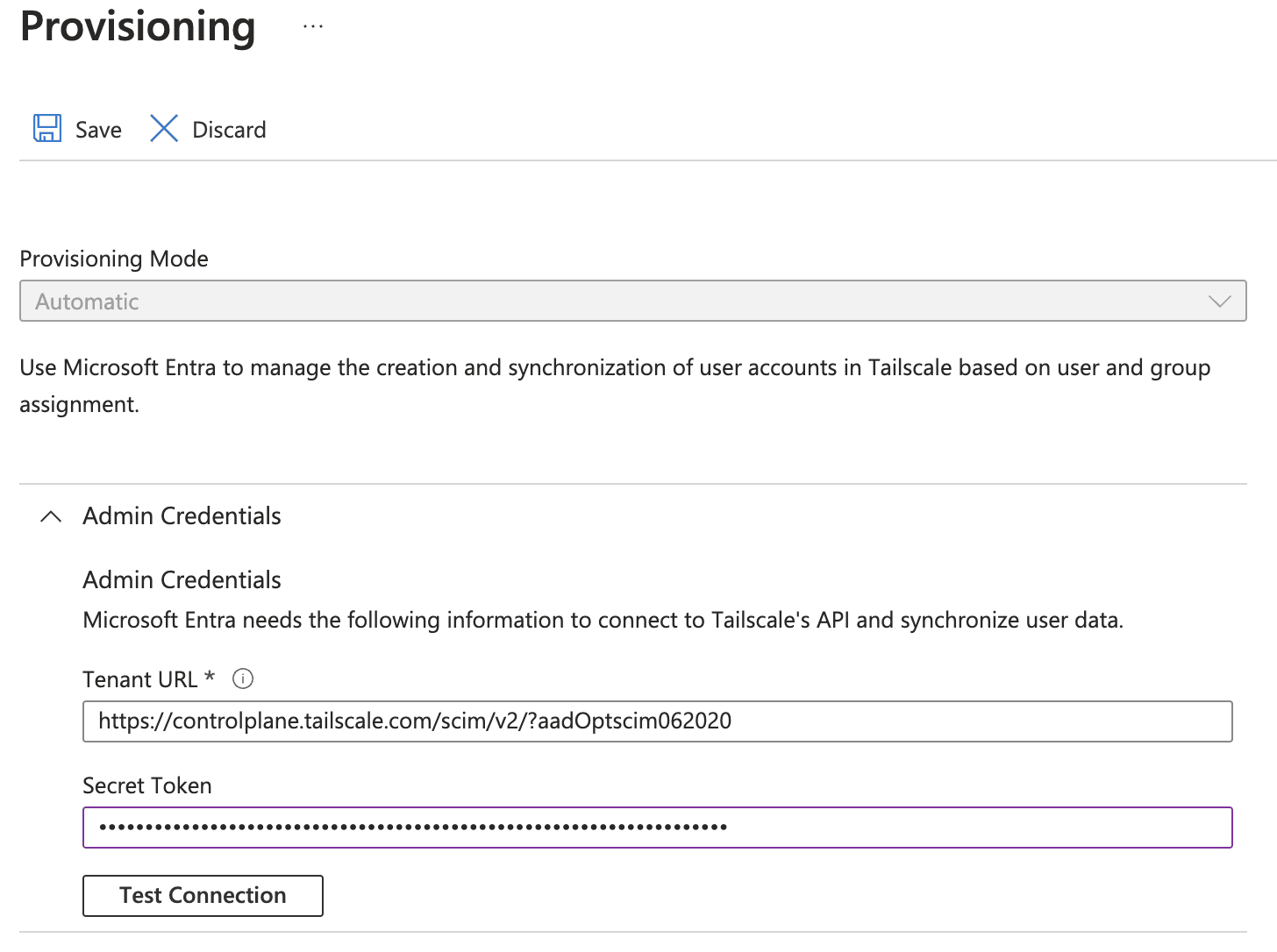 Provide credentials to Microsoft Entra ID